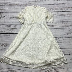 Kiyonna fit & flare lace dress size small